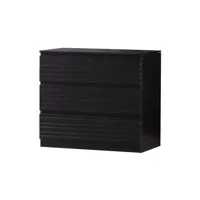 cabinet en bois noir