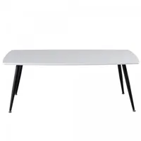 table basse scandinave blanche