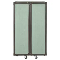 armoires de bar mdf en vert, 45 x 60 x 105 cm