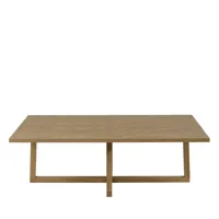 table basse en bois clair