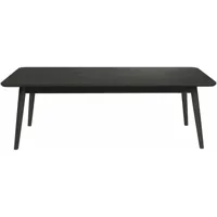 boite a design - table basse rectangulaire fabio - noir