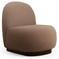 cotecosy - fauteuil marshmallow tissu capuccino - capuccino