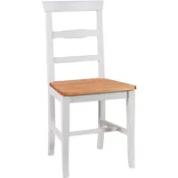 chaise en bois pour table de restaurant restaurant pizzeria cuisine farmhouses arte povera blanc naturel 45xpr43xh92 cm made in - bianco e legno