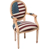 biscottini - fauteuil rembourré 101x58x56 cm chaise baroque fauteuil de salon chaise en bois fauteuils de chambre style louis xvi français - blanc