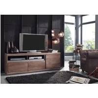 meuble tv 180x40 palissandre laqué smoked oak sydney #242