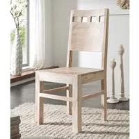 chaise 45x45 acacia blanchi white stone nature white #120