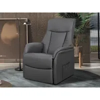 fauteuil relax électrique malika gris