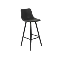 chaise de bar windsor noir 78 cm