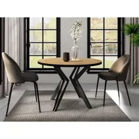table repas extensible really 100 > 176 cm chêne craft