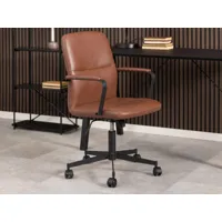 fauteuil florina brun vintage