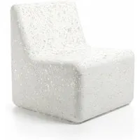 emporium fauteuil cora (blanc - plastique)