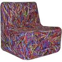 emporium fauteuil cora (multicolor - plastique)