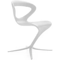 infiniti chaise callita chair (blanc - polyuréthane/aluminium)