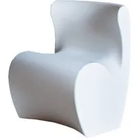 myyour fauteuil lucy (blanc gaufré - polyéthylène)