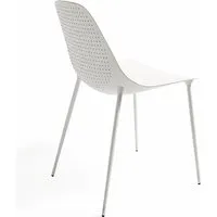 opinion ciatti set de 2 chaises mammamia diamond (blanc - aluminium)