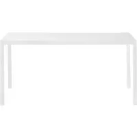 opinion ciatti table carrée iltavolo 130 cm (blanc - métal)