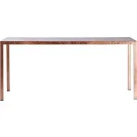 opinion ciatti table iltavolo 140 cm (feuille de cuivre - métal)