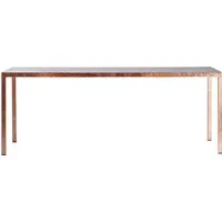 opinion ciatti table iltavolo 190 cm (feuille de cuivre - métal)