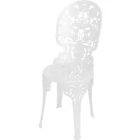 seletti chaise industry garden (blanc - aluminium)