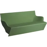 slide canapé pour extérieur kami yon (vert mauve - polyéthylène)