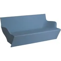 slide canapé pour extérieur kami yon (bleu poudre - polyéthylène)