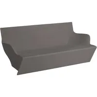 slide canapé pour extérieur kami yon (gris argille - polyéthylène)