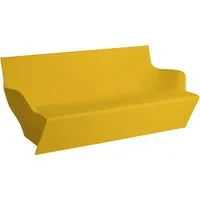 slide canapé pour extérieur kami yon (jaune - polyéthylène)
