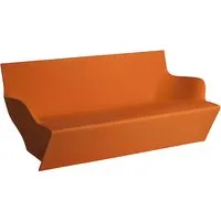 slide canapé pour extérieur kami yon (orange - polyéthylène)