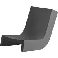 slide chaise longue twist (gris - polyéthylène)