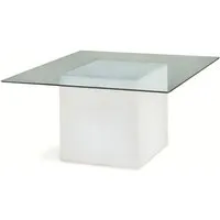 slide table lumineuse square (blanc - polyéthylène)