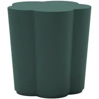 alma design tabouret table basse pepper (vert bois - polyéthylène)