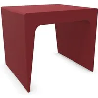 kristalia table basse cu 45 cm (rouge rubis - polyuréthane)