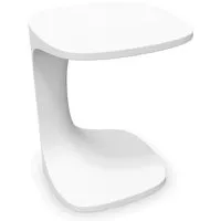 kristalia table basse pour l'extérieur font (blanc - polyéthylène)