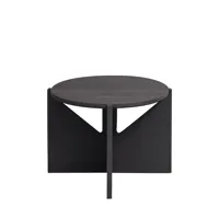 kristina dam studio table basse table oak black