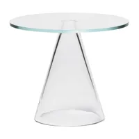 massproductions table sander ø48 cm verre