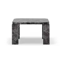 new works table basse atlas 60x60 cm costa black marble