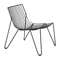 massproductions chaise longue tio easy chair black
