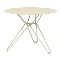 massproductions table d'appoint tio ø 60 cm ivory