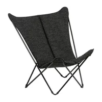 lafuma chaise longue sphinx sunbrella ebene