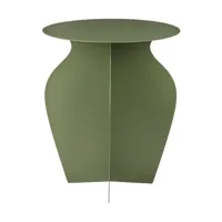 broste copenhagen table d'appoint urna ø35x45 cm grape leaf green