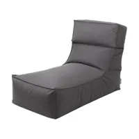 blomus pouf stay fauteuil lounge 60x120 cm coal