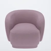 fauteuil bouclette couleur rose victoria