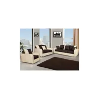 meublesline ensemble canapés 3+2+1 calypso design avec fauteuil