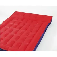 happy people 78014 matelas gonflable double, bleu/rouge