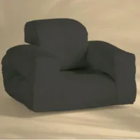 fauteuil extérieur transformable hippo out couleur gris anthracite