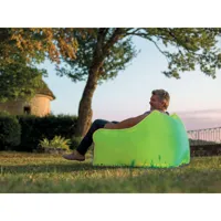 jardideco fauteuil gonflable windbag mini vert