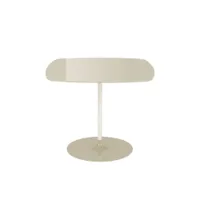 table d'appoint guéridon - thierry h 40 blanc