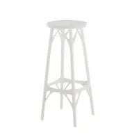 tabouret haut - a.i. stool light h 75 blanc