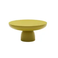 table basse - olo colours ø 70 jaune curry
