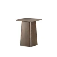 table d'appoint guéridon - wooden side table contreplaqué de chêne small : l 31,5cm x p 31,5cm x h 39cm chêne foncé